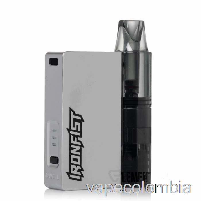 Vape Desechable Uwell Caliburn & Ironfist L 16w Pod System Metalizado Plateado